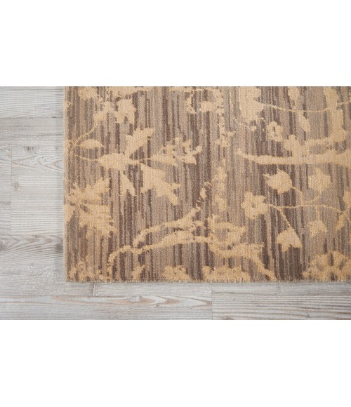 Nourison Silk Elements Area Rug SKE22-Taupe