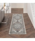 Nourison Concerto Ivory Taupe CNC18 2 ft. 2 in. X 7 ft. 6 Rect. Rug