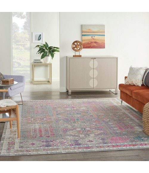 Nourison Passion Area Rug PSN37-Grey/Multi