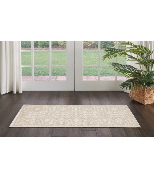 Nourison Jubilant Ivory Beige JUB06 2 ft. X 4 ft. Rectangle Rug