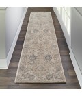 Nourison MOROCCAN CELEBRATION Area Rug kathy ireland Home Moroccan Celebration Runner Area Rug KI384-Ivory/Sand
