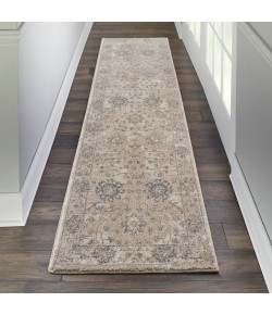 kathy ireland Home Ki38 Moroccan Celebr - Ki384 Ivory Sand Area Rug 2 ft. 2 X 7 ft. 6 Rectangle