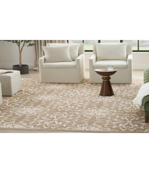 Nourison Jubilant Taupe JUB06 7 ft. 10 in. X 9 ft. 10 in. Rectangle Rug