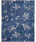 Calvin Klein River Flow Area Rug RFV03 Navy Ivory