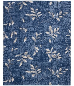 Calvin Klein Ck001 Riverflow - Rfv03 Navy Ivory Area Rug 7 ft. 10 in. X 9 ft. 10 in. Rectangle