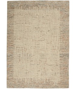 Nourison Vail Beige Multicolor VAI03 5 ft. 3 in. X 7 ft. 3 in. Rect. Rug
