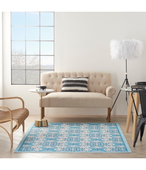 Nourison SUN N' SHADE Area Rug Waverly Sun N' Shade Area Rug SND90-Blue