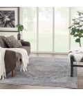 Nourison STARRY NIGHTS Area Rug Nourison Starry Nights Area Rug STN05-Charcoal/Creme