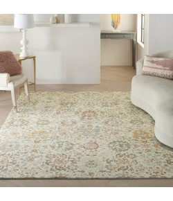 Nourison Twilight - Twi13 Ivory Multicolor Area Rug 7 ft. 9 in. X 9 ft. 9 in. Rectangle