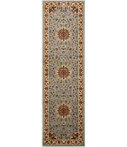 Nourison Delano - Del04 Blue Area Rug 2 ft. 2 in. X 7 ft. 6 in. Runner