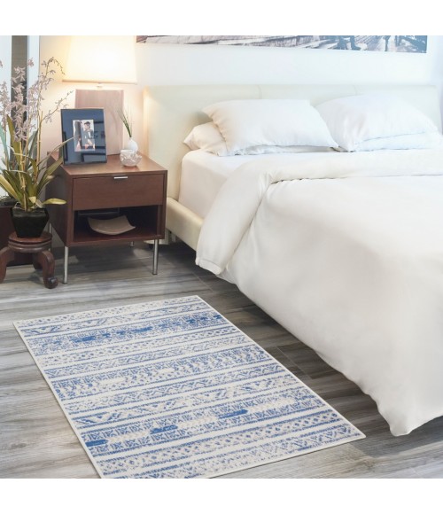 Nourison Whimsicle Area Rug WHS16-Ivory Blue