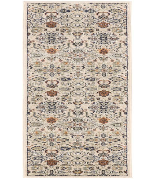 Nourison Allur Beige ALR03 2 ft. 3 in. X 7 ft. 6 in. Rectangle Rug