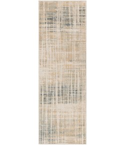 Nourison Home Washable Decor Beige Blue WSD07 2 ft. X 6 ft. Rectangle Rug