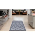 Nourison Easy Care Denim Blue NES01 2 ft. X 6 ft. Rectangle Rug