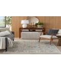 Nourison Oushak Home Grey OUS01 5 ft. 5 in. X 7 ft. 3 in. Rectangle Rug