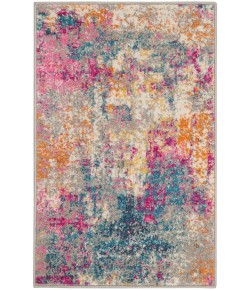 Nourison Home Passion PSN36 Ivory Multicolor 1 ft. 10 in. X 2 ft. 10 in. Area Rug