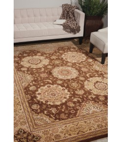 Nourison 2000 - 2229 Brown Area Rug 7 ft. 9 in. X 9 ft. 9 in. Rectangle