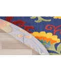 Nourison Aloha Navy Multicolor ALH17 7’10” Round Rug