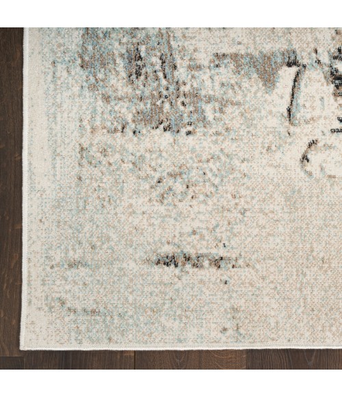 Nourison Home Washable Decor Blue WSD09 7 ft. 10 in. X 10 ft. Rectangle Rug