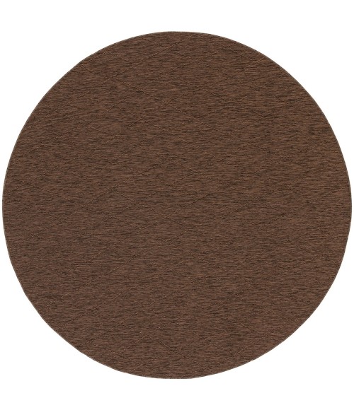 Nourison Washable Solutions Mocha WSL01 8 ft. X Round Rug