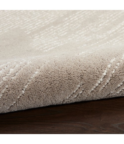 Michael Amini Ma30 Star Area Rug SMR02 Taupe/Ivory 5'3" x 7'3"