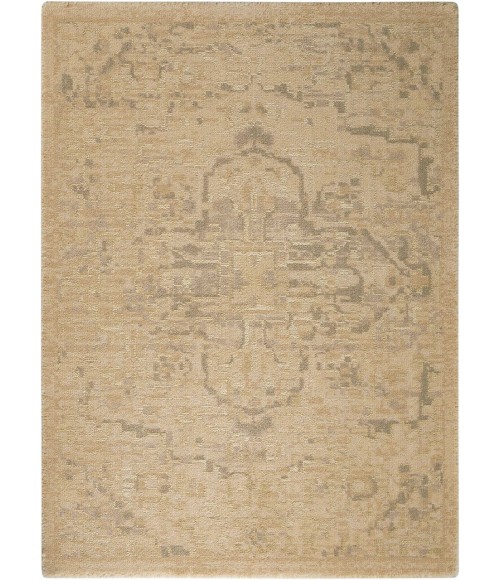 Nourison Silk Elements Area Rug SKE14-Sand
