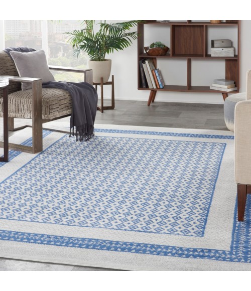 Nourison Whimsicle Area Rug WHS13-Ivory Blue