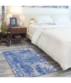 Nourison Whimsicle - Whs08 Blue Ivory Area Rug 3 ft. X 5 ft. Rectangle