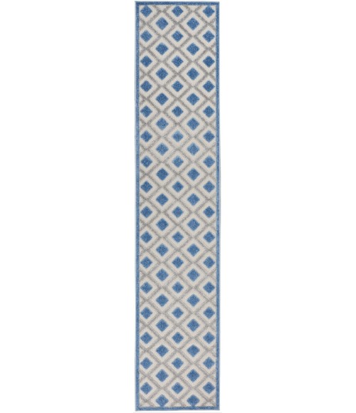 Nourison Aloha Area Rug ALH26-Blue/Grey