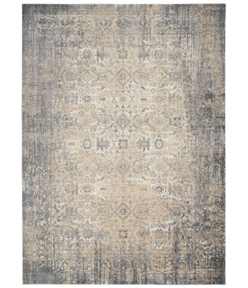 Kathy Ireland Moroccan Celebration Area Rug KI3M1-Ivory/Slate