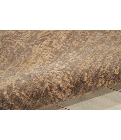 Nourison Silken Allure Runner Area Rug SLK19-Mushroom
