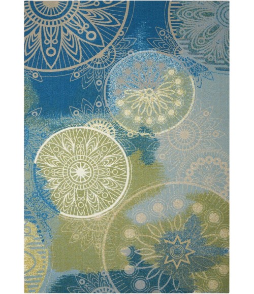 Nourison HOME & GARDEN Area Rug Nourison Home & Garden Area Rug RS092-Blue