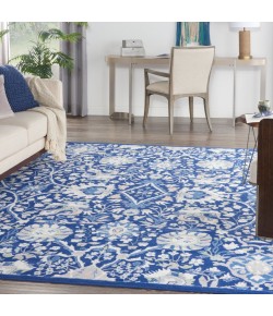 Nourison Whimsicle - Whs10 Navy Multicolor Area Rug 8 ft. 4 X 11 ft. 6 Rectangle