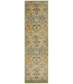Nourison Allur - Alr03 Sage Ivory Area Rug 2 ft. 3 X 7 ft. 6 Rectangle