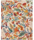 Nourison ALLUR Area Rug Nourison Allur Area Rug ALR09-Ivory Multicolor