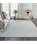 Nourison Jubilant Area Rug JUB06-Ivory/Light Blue