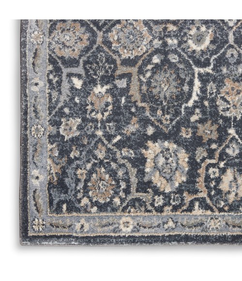 Nourison MOROCCAN CELEBRATION Area Rug kathy ireland Home Moroccan Celebration Area Rug KI385-Navy