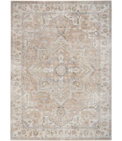 Nourison Astra Washables - Asw12 Beige Area Rug 5 ft. 3 in. X 7 ft. Rectangle