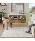 Nourison Home Modern Shag Ivory Grey MMD06 5 ft. 3 in. X 7 ft. Rectangle Rug