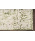 Nourison Astra Machine Washable Ivory Green ASW12 6 ft. 7 in. X 9 ft. Rectangle Rug
