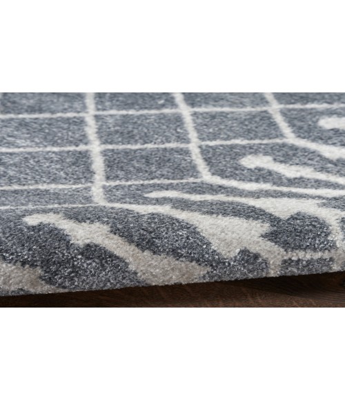 Nourison Astra Machine Washable Denim ASW10 6 ft. 7 in. X 9 ft. Rectangle Rug