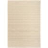 Nourison Tulum Cream TLM01 5 ft. 3 in. X 7 ft. Rect. Rug