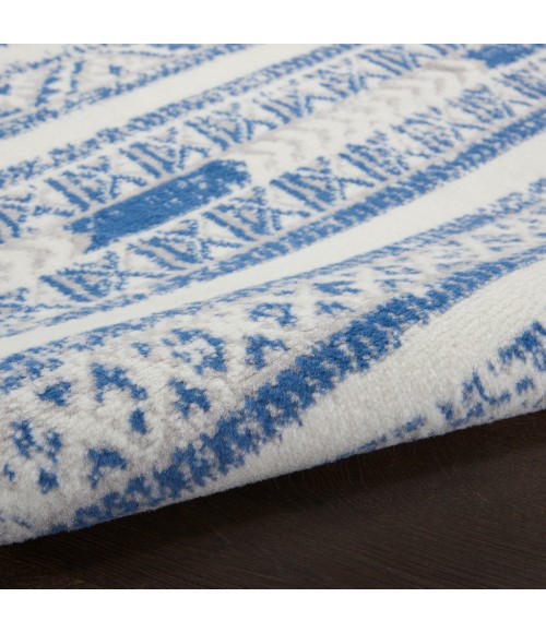 Nourison Whimsicle Area Rug WHS16-Ivory Blue