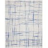 Nourison Whimsicle - Whs09 Ivory Blue Area Rug 8 ft. 4 X 11 ft. 6 Rectangle
