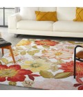 Nourison FANTASY Area Rug Nourison Fantasy Area Rug FA18-Ivory