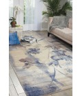 Nourison Somerset Area Rug ST18-Ivory/Blue