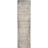 Nourison Home Moroccan Celebration KI3M1 Ivory/Slate 2 ft. 2 in. X 7 ft. 6 in. Area Rug