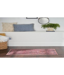 Nicole Curtis Machine Washable Series 1 Brick SR102 3 ft. X 5 ft. Rectangle Rug