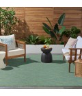 Nourison Washable Solutions Blue/Green WSL01 10 ft. X 14 ft. Rect. Rug