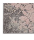 Nourison Tranquil Runner Area Rug TRA08-Grey/Pink